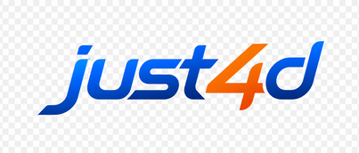 Logo just4d untuk beranda